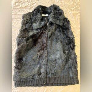 Danny Roberts - Authentic rabbit fur vest - size medium